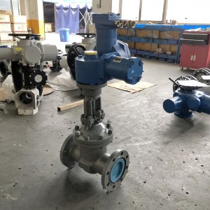 礦用電動閥門MKZ941H-40 DN150防爆（礦山、冶
